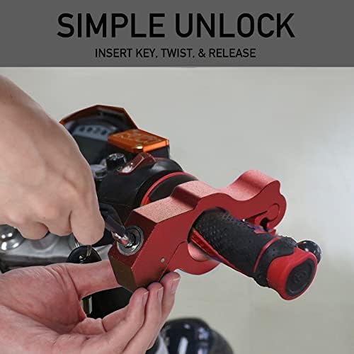 Heavy Duty Motorcycle Anti Theft Lock