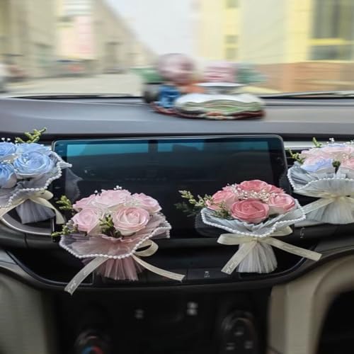 STACTOM Flower Bouquet Car Vent Clip Air Freshener
