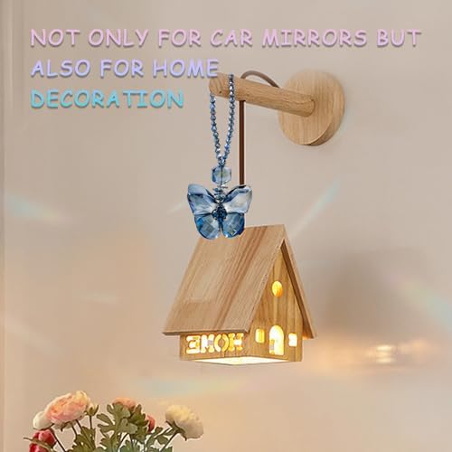 Crystal Butterfly Car Sun Catcher Hanging Decoration
