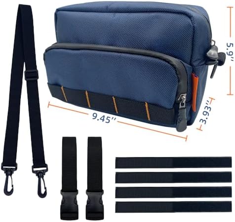 reygeak Motorcycle Handlebar Bag with Shoulder Strap