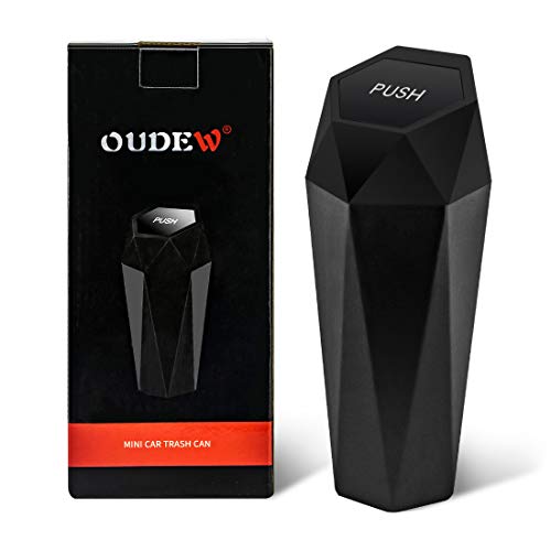 OUDEW Car Trash Can with 30 Detachable Bags