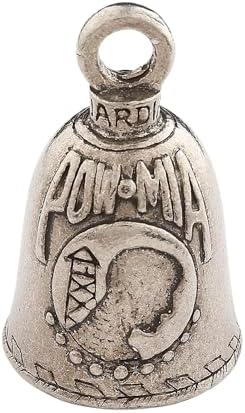 Guardian Bell Good Luck Bell with Keyring and Black Velvet Bag