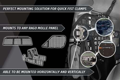 Rago Fabrication Molle Panel Truck Bed Mounts - USA Made