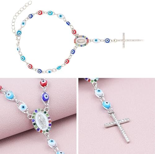 Evil Eye Cross Car Hanging Decor Accessory