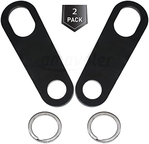 Amavoler Motorcycle Bell Hangers with Split Rings for Lucky Bells