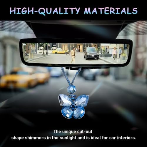 Crystal Butterfly Car Sun Catcher Hanging Decoration