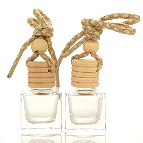 10 Packs Car Aromatherapy Diffuser Glass Bottles