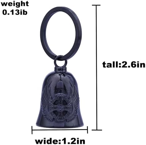 Motorcycle Angel Bell - Stylish Safety Accessory for Riders