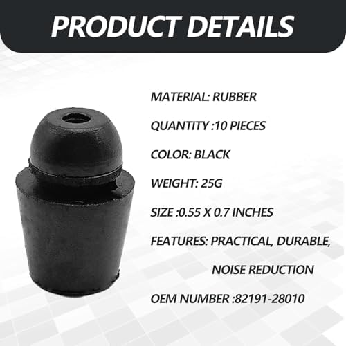 KEVWR 8219128010 Door Bumper Stopper Protector