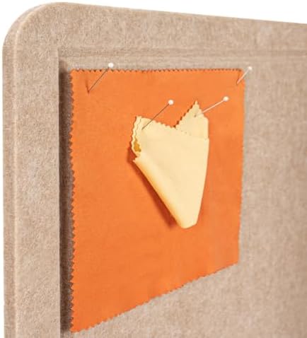Lightomorrow Large Felt Bulletin Board 48x48 Inches