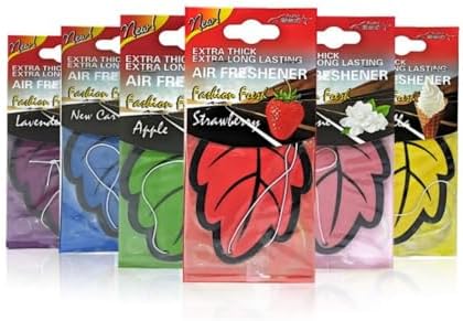 Leaf Shape Car Air Freshener Decor 6 Pcs