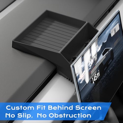 Cybertruck Dashboard Tray Organizer 2025 - Anti-Slip Custom Fit Silicone Storage Box
