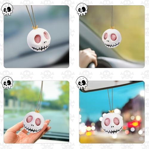 Cool Skull Car Hanging Ornament for Halloween