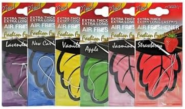 Leaf Shape Car Air Freshener Decor 6 Pcs