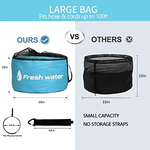 Gociean 4 Pack RV Hose Storage Bag with Straps