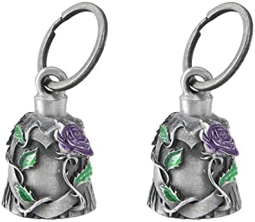 Rider Vibe 2Pack Motorcycle Bell with Hanger Keychain