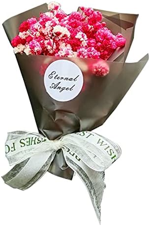Dried Flower Gypsophila Car Aromatherapy Clip - Black