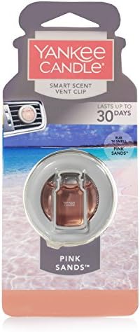 Yankee Candle Car Vent Clip HW Pink Sands Smart Scent