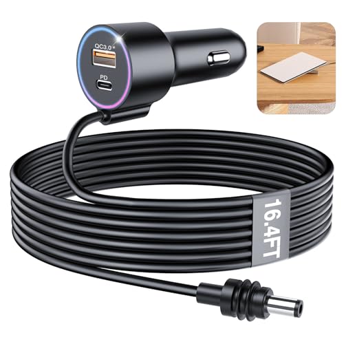 TIKBIC Starlink Mini 3 in 1 Car Charger Cable 5M Black