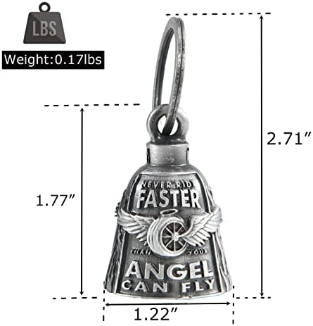 3 Pack Motorcycle Bell with Hanger Biker Accessories