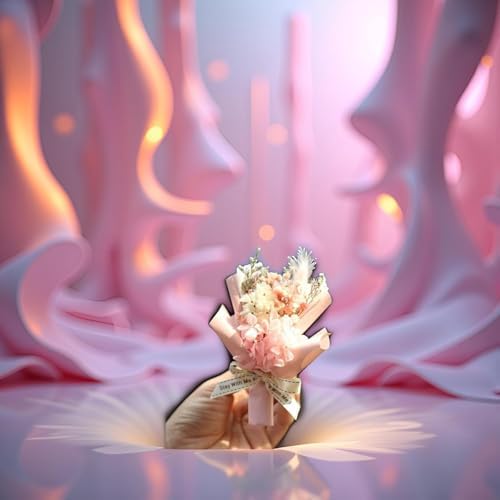 Pink Mini Dried Flower Car Air Vent Clip Freshener