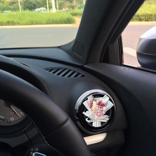 Fresh Flowers Mini Dried Flowers Car Air Vent Clip
