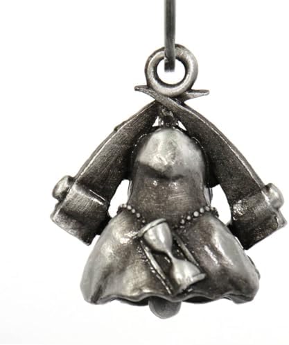 Milwaukee Leather Motorcycle Good Luck Bell Key Chain
