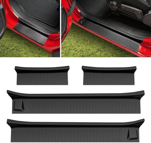 Utiiy Door Sill Guards Kit for Jeep Wrangler and Gladiator