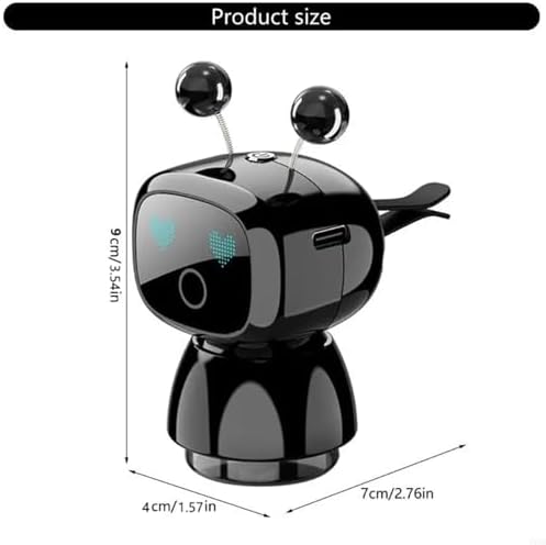 Robot Intelligent Aromatherapy Machine Smart Cute Robot Car Air Freshener V3