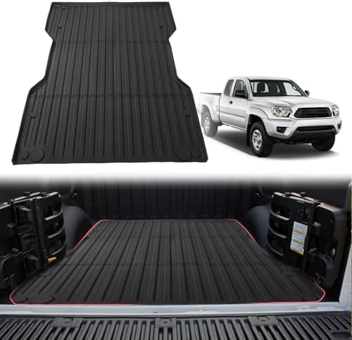 SCITOO Truck Bed Mat for 2024 Toyota Tacoma 6FT