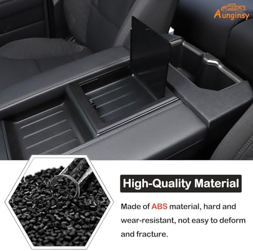 Aunginsy Armrest Storage Box Cover for Toyota Tundra 2022-2025