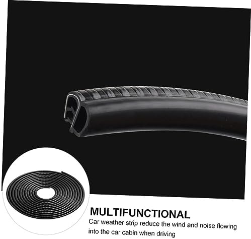 Garneck Weatherproof Car Door Seal Strip for Soundproof and Draft Stopper