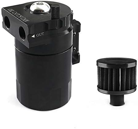 Aiuphing Oil Catch Can Kit Universal 300ml Aluminum