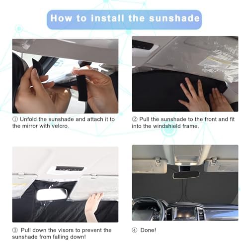 2025 2026 Camry Windshield Sunshade for LE SE XLE XSE