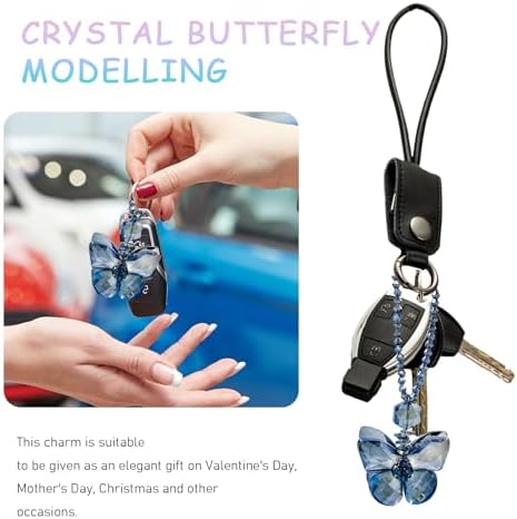 Crystal Butterfly Car Sun Catcher Hanging Decoration