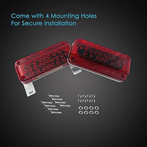 TCTAuto Camper LED Tail Light Set Left Right