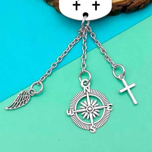 Christian Car Hanging Ornament - Faith Bible Pendant for Home and Vehicle