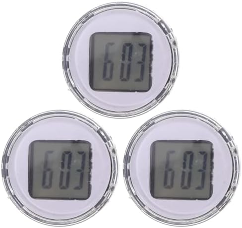 Mipcase 3pcs Mini Digital Clock Clipboard