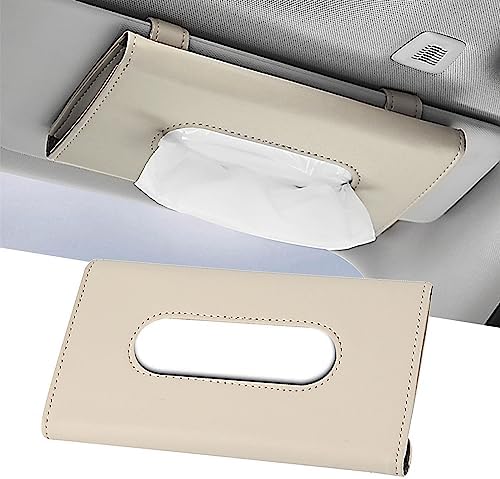 Gunhunt Car Tissue Holder with Leather Cover