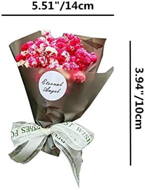 Dried Flower Gypsophila Car Aromatherapy Clip - Black