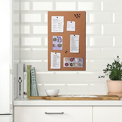 IKEA FLNSA Memo Board With Pins 52x33cm Cork