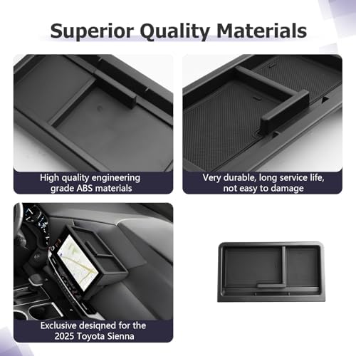 LUWU 2025 Sienna Dashboard Storage Tray 123 Inch Only