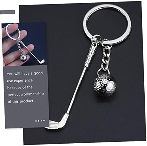 3PCS Golf Ball Keychain Set for Golf Enthusiasts