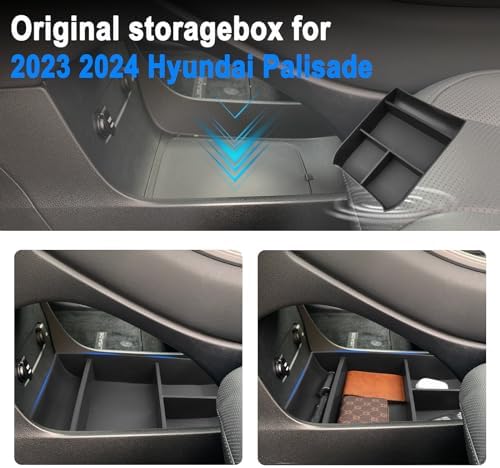 SHAOHAO 2023 2024 2025 Hyundai Palisade Lower Organizer Tray