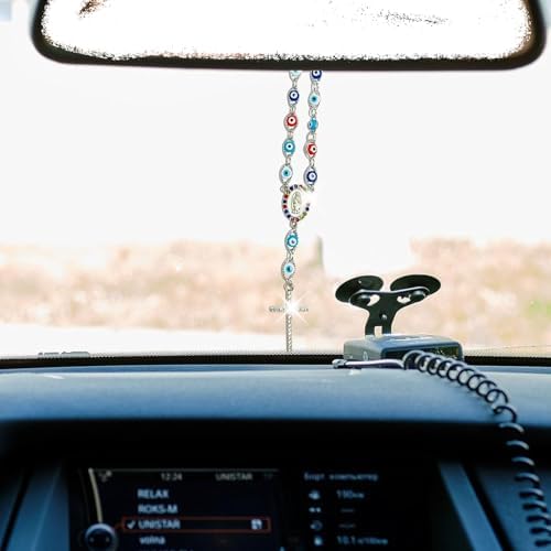 Evil Eye Cross Car Hanging Decor Accessory