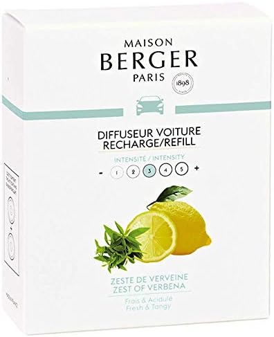 Set of 2 Lampe Berger Car Odor Diffuser Refill