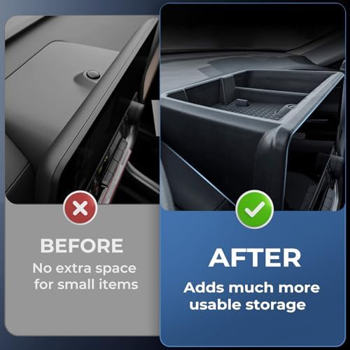 Dashboard Behind Screen Storage Box for Toyota Grand Highlander 2024 2025