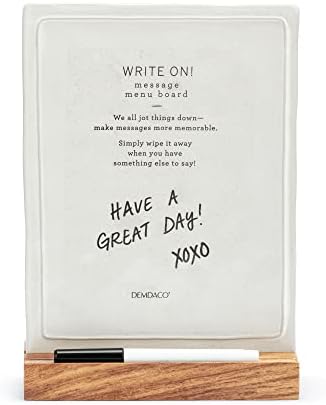 DEMDACO Write On Classic White Dry Erase Memo Board