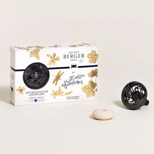 MAISON BERGER Refillable Car Air Freshener Vent Clip Diffuser Set