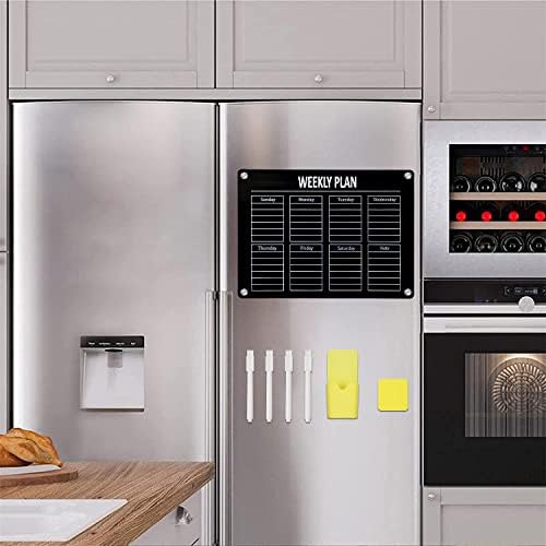DARENYI Magnetic Dry Erase Calendar Board Set
